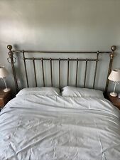 Brass bed frame for sale  SUTTON