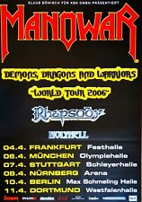 Manowar 2006 tour gebraucht kaufen  Dreieich