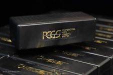 La caja negra del soporte de almacenamiento PCGS "usada" contiene 20 monedas PCGS con losas | Tabla segunda mano  Embacar hacia Argentina
