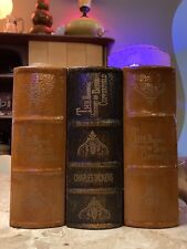 Lote de 3 caixas de armazenamento decorativas vintage livro falso Charles Dickens comprar usado  Enviando para Brazil