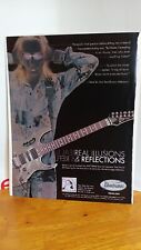 STEVE VAI ÁLBUM PROMOCIONAL REAL ILLUSIONS IBANEZ JEN 777 GUITARRA 2005 ANÚNCIO IMPRESSO s4 comprar usado  Enviando para Brazil