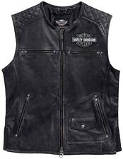 Gilet biker harley usato  Spedire a Italy