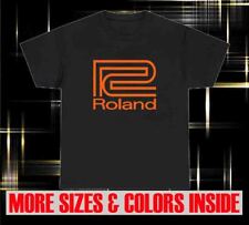 Camiseta Roland Amplifiers Teclado Masculina Preta Engraçada Tamanho P-5XL, usado comprar usado  Enviando para Brazil