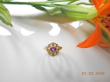 Silberring amethyst ring gebraucht kaufen  Neumarkt i.d.OPf.