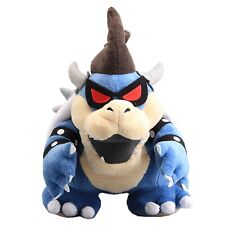 Melhor Super Mario azul escuro Bowser King Koopa brinquedo de pelúcia tamanho jumbo, usado comprar usado  Enviando para Brazil