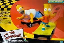 Used, Scalextric: The Simpsons Skateboard Chase Homer and Bart Micro Slot Racing Set for sale  Shipping to South Africa