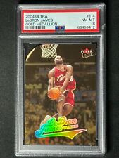 2004 Fleer Ultra Gold Medallion Lebron James #114 PSA Graded Card Lakers SP RARE for sale  Shipping to South Africa