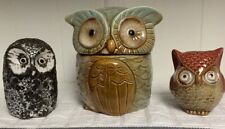 Canister stoneware owl for sale  Columbia