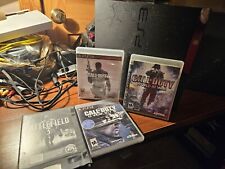 Juegos de consola Sony PlayStation 3 Slim 120 GB negra Call of Duty segunda mano  Embacar hacia Argentina