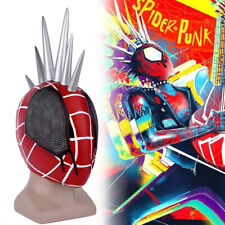 Cosplay Punk Spiderman Maska Across the Spider Verse Hobie Kask Rekwizyty superbohatera na sprzedaż  Wysyłka do Poland