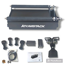 Used, ATOMSTACK R3 PRO Laser Rotary Roller Kit Y-axis Rotary Roller Engraving Module for sale  Shipping to South Africa