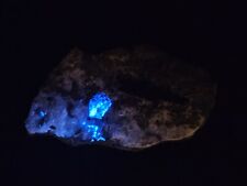 Used, Neptunite With Benitoite Cabinet Sized Fluorescent Mineral Specimen for sale  Shipping to South Africa