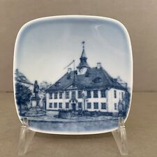 Mini plato de porcelana Copenhagen B&G Raadhuset Ayuntamiento Randers Bing & Grondahl segunda mano  Embacar hacia Argentina