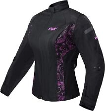 Jaqueta de motocicleta feminina HWK Adventure com armadura CE, XX-grande - preta/rosa - comprar usado  Enviando para Brazil