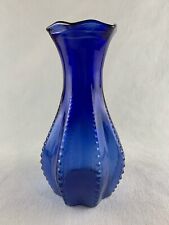 cobalt blue textured vase for sale  Kirkland