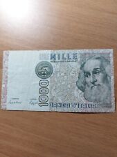 Banconota 1000 lire usato  Napoli