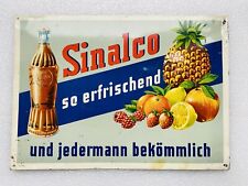 Blechschild sinalco limonade gebraucht kaufen  Schiffweiler