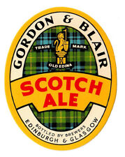 Beer label gordon for sale  BURY