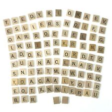 Scrabble wooden letter for sale  San Jose