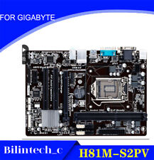 Placa-mãe para Gigabyte H81M-S2PV suporta 16G LGA1150 VGA+DVI comprar usado  Enviando para Brazil
