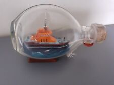 Vintage Ship In A Bottle Small Fishing Boat for sale  Shipping to Ireland