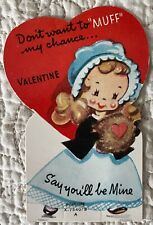 Vintage valentine girl for sale  Atwood