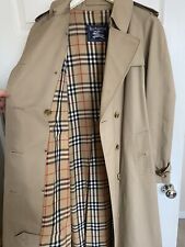 Vintage burberry trench for sale  PONTEFRACT
