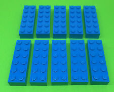 LEGO 10 x klocek bazowy 2x6 niebieski blue basic brick 2456 245623 4181139, używany na sprzedaż  Wysyłka do Poland