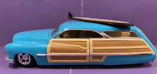 1999 Mattel Hot Wheels 1/18 50s Merc Station Wagon prancha de surf aquática carro Hot Rod comprar usado  Enviando para Brazil