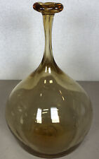 Used, Zweifel Studio Art Hand Blown Glass Piece Amber Signed for sale  Shipping to South Africa