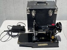 Vintage Singer 221 Featherweight Sewing Machine. 1948 AH568921 Good Condition for sale  Ventura
