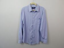 Camisa masculina Vineyard Vines XL xadrez de desempenho com botões slim fit colarinho Tucker comprar usado  Enviando para Brazil