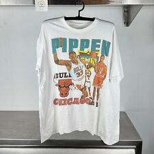 Camiseta De Colección Años 90 Scottie Pippen Chicago Bulls Jugador NBA Rap XL Punto Único segunda mano  Embacar hacia Argentina
