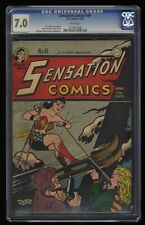 Sensation comics cgc for sale  Montgomery