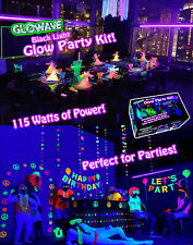 Kit de festa Glowave luz negra brilho - Novo, usado comprar usado  Enviando para Brazil