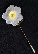 White daffodil pin for sale  CARMARTHEN