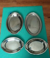 4 Metalowe Platery Różne Rozmiary Metal food plates , używany na sprzedaż  PL