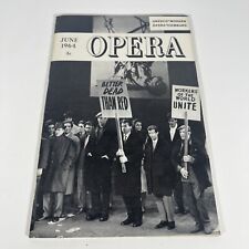 Opera magazine magazine for sale  WEYMOUTH