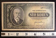 Czechoslovakia 100 korun for sale  Saint Louis