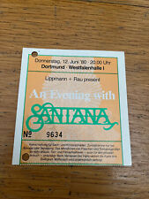 Konzertkarte santana dortmund gebraucht kaufen  Haarzopf
