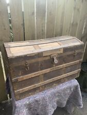 Antique domed trunk for sale  SOUTH MOLTON
