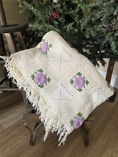 Vintage crochet throw for sale  Seymour