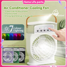 Usado, 📦✅ Portable USB Air Conditioner Cooling Fan 5 Sprays 7 Color 600ML comprar usado  Enviando para Brazil