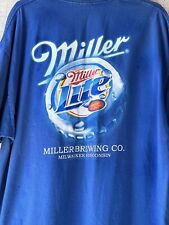 Miller lite shirt for sale  Las Vegas