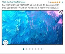 Samsung qled black for sale  Redmond