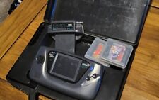 Non working Sega Game Gear with 2 Games, TV Tuner and Carry Case for sale  STOURBRIDGE