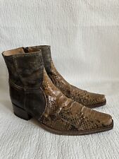 Botas masculinas Sendra vintage pele de cobra tamanho EUA 10 UE 44 comprar usado  Enviando para Brazil