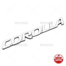 Para Toyota Corolla tampa traseira porta traseira carta emblema esporte - Cromado comprar usado  Enviando para Brazil