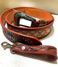 Beaded leather belt for sale  Plano