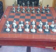 Wooden chess backgammon for sale  HAVANT